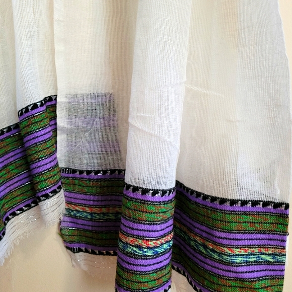 Accessories - Ethiopian Beautiful handmade cotton Scarf